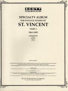 Scott Specialty Album pages for St Vincent to 1978