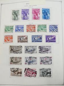 EDW1949SELL : BELGIUM Very clean Mint & Used collection on album pages Cat $2355