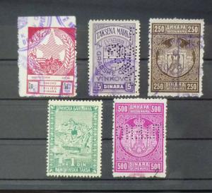 Ex Yugoslavia - Revenue Stamps! J61