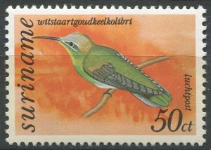 Suriname Sc#C63 MNH, 50c multi, Birds 1977 (1977)