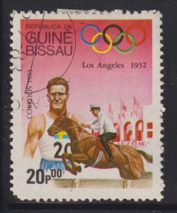 Guinea-Bissau 494 Olympic Equestrian 1983