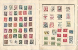 Czechoslovakia Stamp Collection 1918 to 1980, 35 Pages, JFZ 