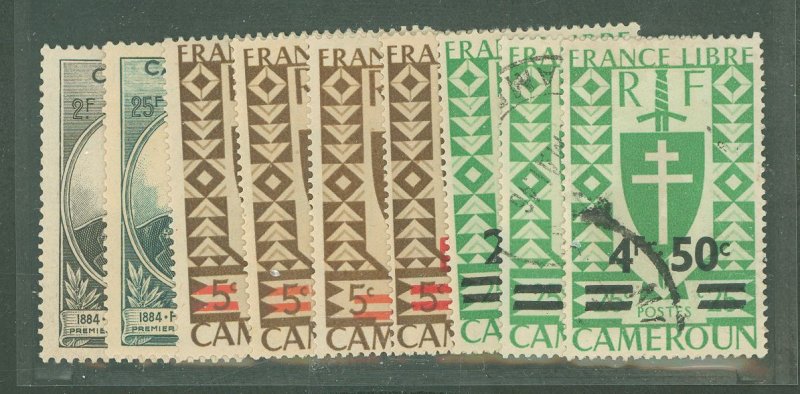 Cameroun #296-302A Unused Single (Complete Set)