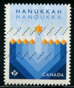 3051 Canada (85c) Hanukkah SA, used