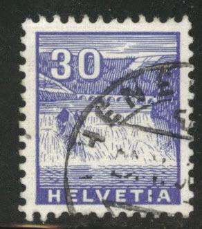 Switzerland Scott 225 used 1934 stamp CV$2