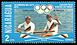 Nicaragua 1023, MNH, Olympic Rowing Winners