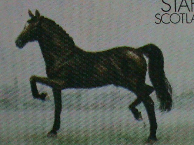 ​SCOTLAND-STAFFA STAMP-WORLD RARE FAMOUS HORSES MNH FULL-SHEET VERY FINE