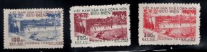 North Viet Nam Scott 47-49 unused set