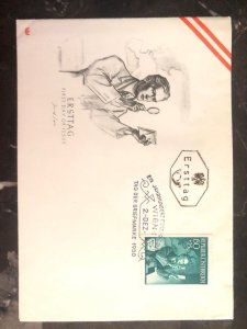 1950 Vienna Austria First Day Cover FDC Century Of Austrian Postage Stamps