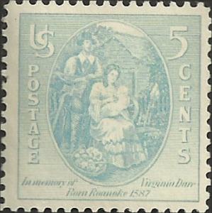 # 796 MINT NEVER HINGED VIRGINIA DARE
