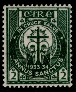 IRELAND GV SG96, 2d grey-green, LH MINT.