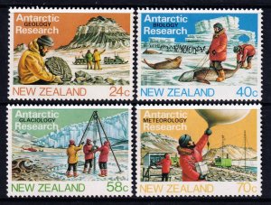 New Zealand 1984 Antarctic Research Complete Mint MNH Set SC 791-794
