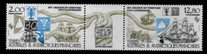 FSAT Scott C90a MNH** 30th Anniversary pair with label CV $5.50