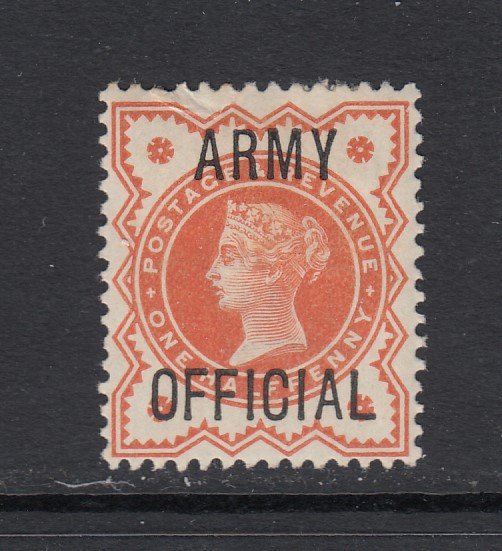 Great Britain, Sc O54 (SG O41), MHR