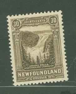 Newfoundland #182 Unused Single