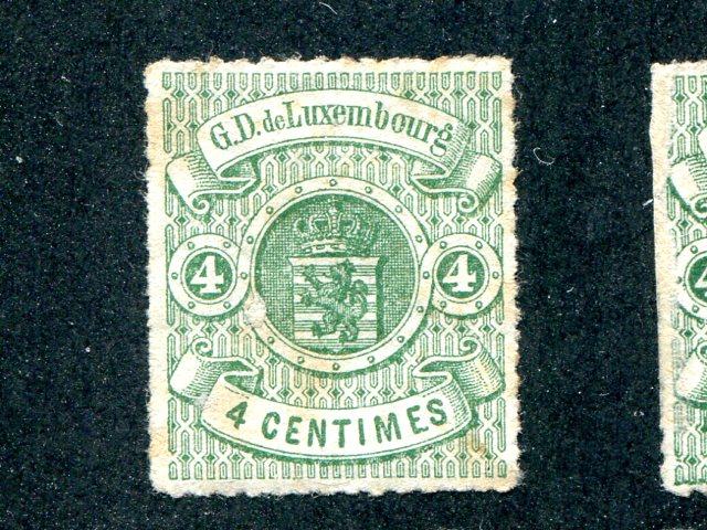 Luxembourg #16  Mint VF - Lakeshore Philatelics