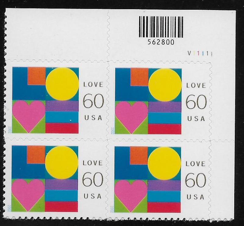 UNITED STATES SC# 3658 PL# B/4 UR VF/MNH