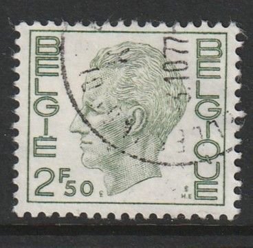 1974 Belgium - Sc 748 - used VF - 1 Single - King Baudouin