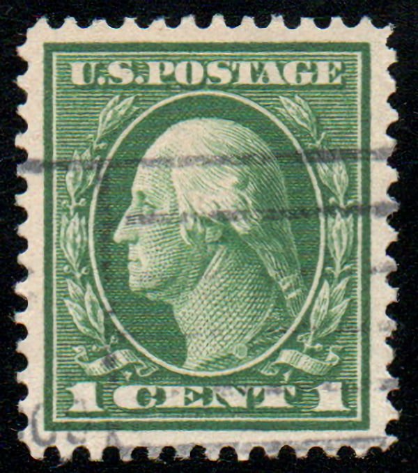 USA #405 XF-SUPERB, w/PSE (GRADED 95 (05/11)) CERT, light cancel, beautifully...
