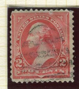 USA; 1894-5 No Wmk. classic Presidential series Perf 12 fine used 2c. value