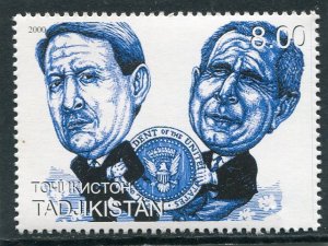 Tajikistan 2000 USA Elections 2000 Caricature Single Perforated Mint (NH)