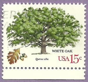 US Used Stamp Scott 1766 - White Oak #4