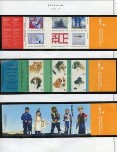 FINLAND SELECTION OF 2007//2009  ISSUES MINT NH AS SHOWN SCOTT CATALOG $262.00