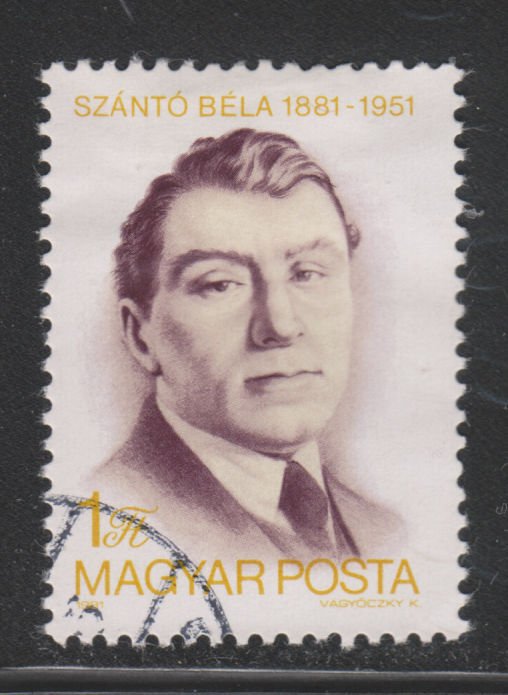 Hungary 2676 Bela Szanto 1981