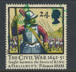 Great Britain SG 1620   Used  - Civel War 