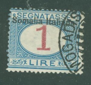 Somalia (Italian Somaliland) #J19 Used Single