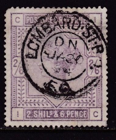 Great Britain 1883 QV 2sh 6d lilac Scott Nr 96 FINE