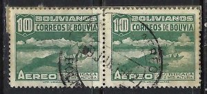 Bolivia C82 VFU PAIR M1298