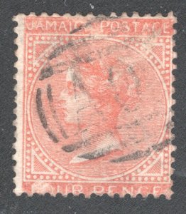 JAMAICA #4  Used  F,  CV $62.50   ....   3080004