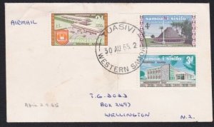 SAMOA 1965 cover to NZ - TUASIVI cds.......................................A8796