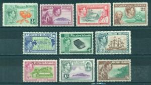 Pitcairn Islands #1-8  M  CV$62.80