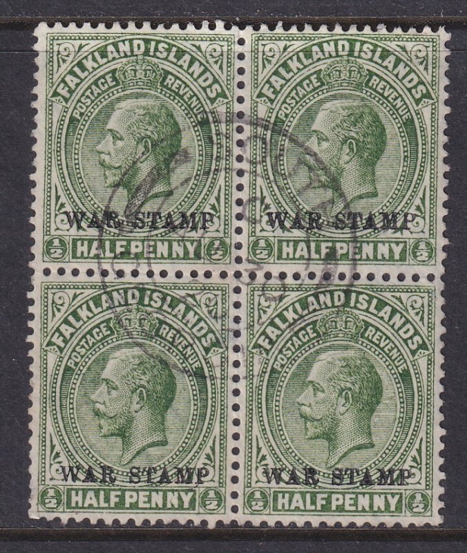 Falkland Islands (South Georgia), SG Z32, used block