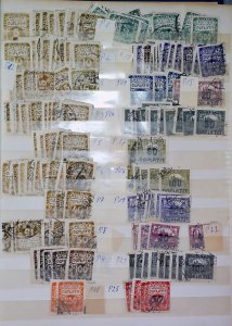 Czechoslovakia Early Stamps Used Excellent Lot for Studying LR104P33-