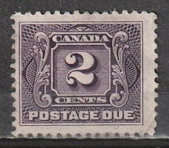 J2 Canada Mint NG Postage Due