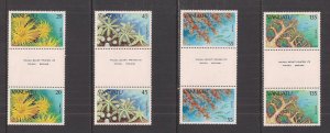 VANUATU SC# 426-29 GUTTER PANES  FVF/MOG 1986