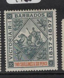 Barbados SG 124 MOG (1dsh) 