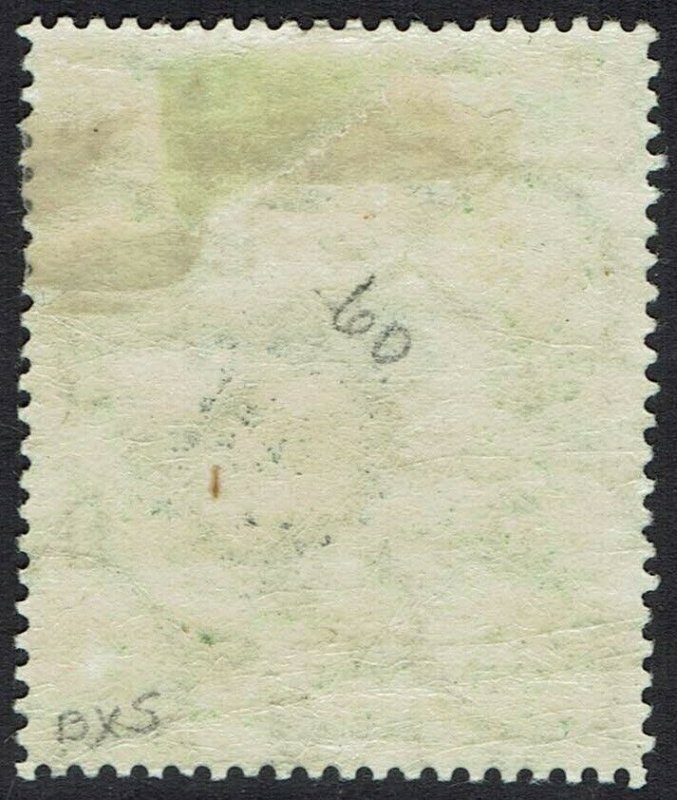 TONGA 1923 KING TWO PENCE ON 7½D