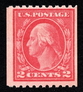 US 1914  2¢ Washington Stamp #442  MNH CV $22.50