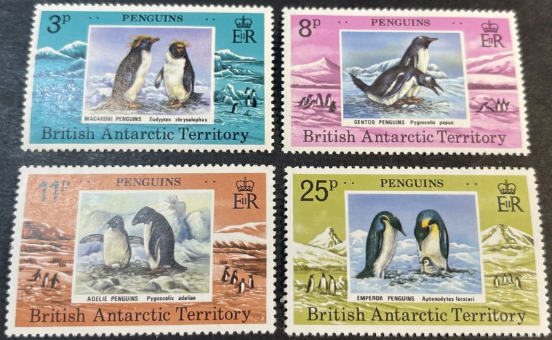 BRITISH ANTARCTIC TERR. # 72-75--MINT/NEVER HINGED--COMPLETE SET--1979