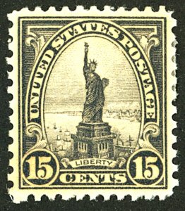 U.S. #697 MINT OG HR