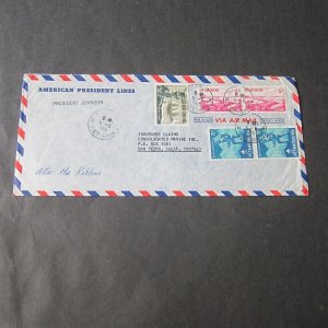 Vietnam 1965 cover to USA OurStock#42784