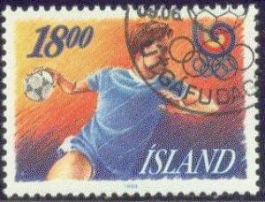 ICELAND 662 MNH 1988 OLYMPIC GAMES, SEOUL