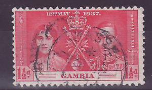  Low Gambia Gambia Cancelled 1 1/2d been worth Coronation