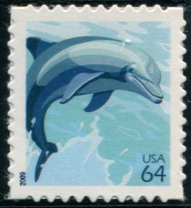 4388 US 64c Dolphin SA, MNH