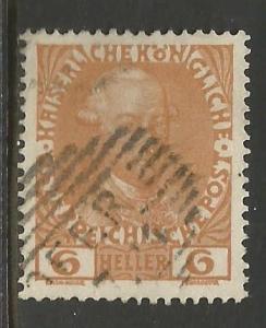 AUSTRIA 114a VFU W079-1