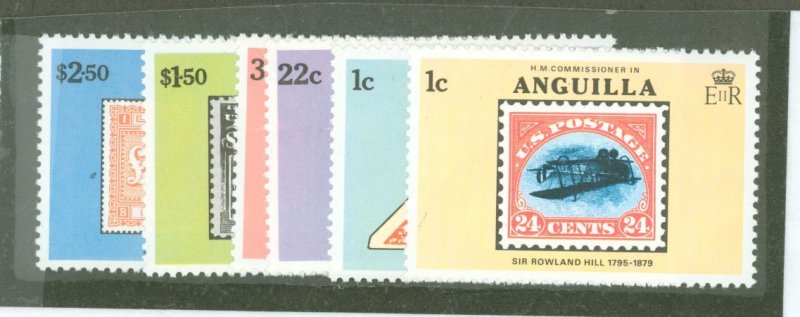 Anguilla #349-354  Single (Complete Set)